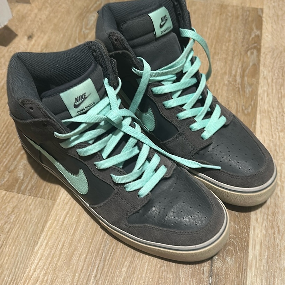 Nike Dunk High LR SB (Grey and Mint)
